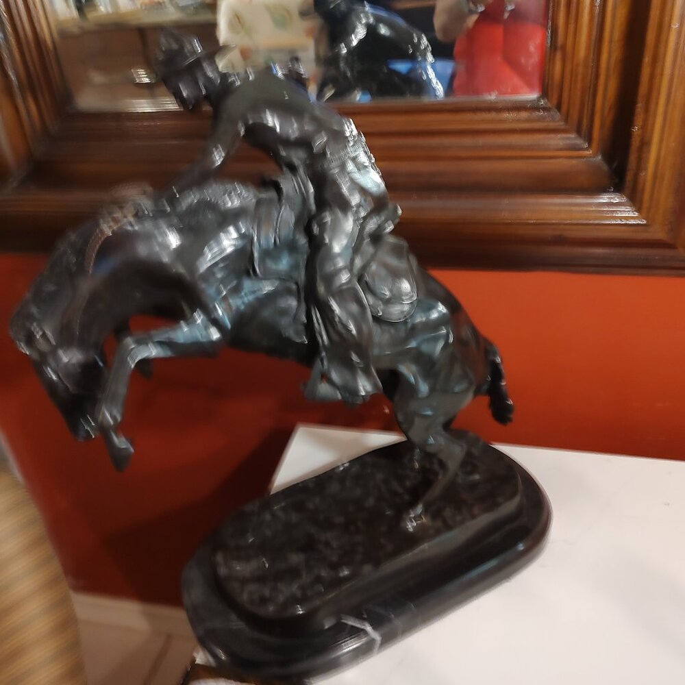 Bronze statue